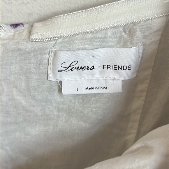 Lovers + Friends Ditsy Floral Long Sleeve Ruched Mini Dress Lovers and Friends - Picture 8 of 10